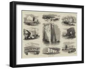 Sketches at Etretat-Walter William May-Framed Giclee Print