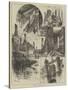 Sketches at Hampton Court-Herbert Railton-Stretched Canvas