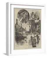 Sketches at Hampton Court-Herbert Railton-Framed Giclee Print