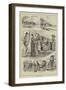 Sketches at Hastings-null-Framed Giclee Print