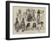 Sketches at Kandy, Ceylon-null-Framed Giclee Print