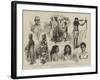 Sketches at Kandy, Ceylon-null-Framed Giclee Print