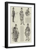 Sketches at Lloyd's-William Douglas Almond-Framed Giclee Print