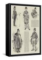 Sketches at Lloyd's-William Douglas Almond-Framed Stretched Canvas