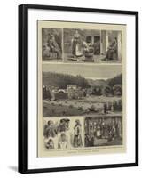 Sketches at Marienbad, Bohemia-null-Framed Giclee Print