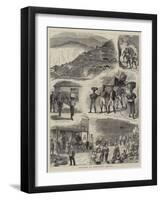 Sketches at Newcastle, Jamaica-William Ralston-Framed Giclee Print