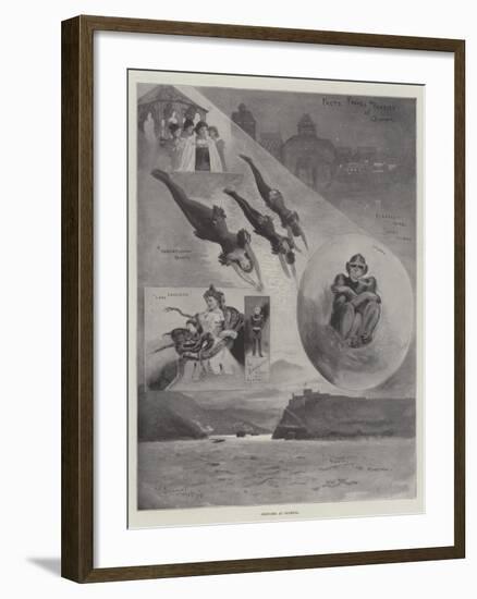 Sketches at Olympia-Henry Charles Seppings Wright-Framed Giclee Print