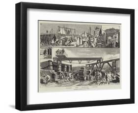 Sketches at Portland Convict Prison-null-Framed Premium Giclee Print