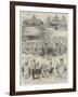 Sketches at Rangoon, Visit of the Viceroy of India to British Burmah-null-Framed Giclee Print