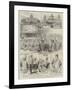 Sketches at Rangoon, Visit of the Viceroy of India to British Burmah-null-Framed Giclee Print