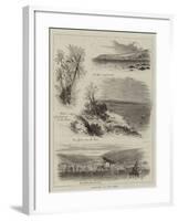 Sketches at San Remo-null-Framed Giclee Print