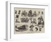 Sketches at Sandown Park Races-Frank Dadd-Framed Giclee Print