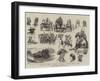 Sketches at Sandown Park Races-Frank Dadd-Framed Giclee Print