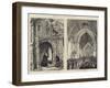 Sketches at Sandringham Church-null-Framed Giclee Print