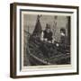 Sketches at Sea, Mending the Jib-Hamilton Macallum-Framed Giclee Print