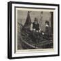 Sketches at Sea, Mending the Jib-Hamilton Macallum-Framed Giclee Print