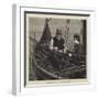 Sketches at Sea, Mending the Jib-Hamilton Macallum-Framed Giclee Print