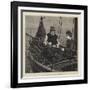 Sketches at Sea, Mending the Jib-Hamilton Macallum-Framed Giclee Print