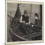 Sketches at Sea, Mending the Jib-Hamilton Macallum-Mounted Giclee Print