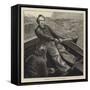 Sketches at Sea, Slack the Main Sheet-Hamilton Macallum-Framed Stretched Canvas