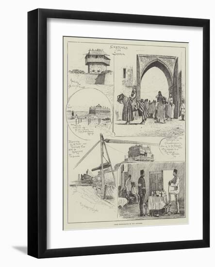 Sketches at Suakin-Henry Charles Seppings Wright-Framed Giclee Print