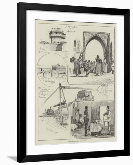 Sketches at Suakin-Henry Charles Seppings Wright-Framed Giclee Print