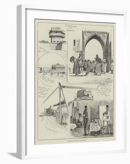 Sketches at Suakin-Henry Charles Seppings Wright-Framed Giclee Print