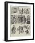 Sketches at the Antwerp Dog Show-null-Framed Giclee Print