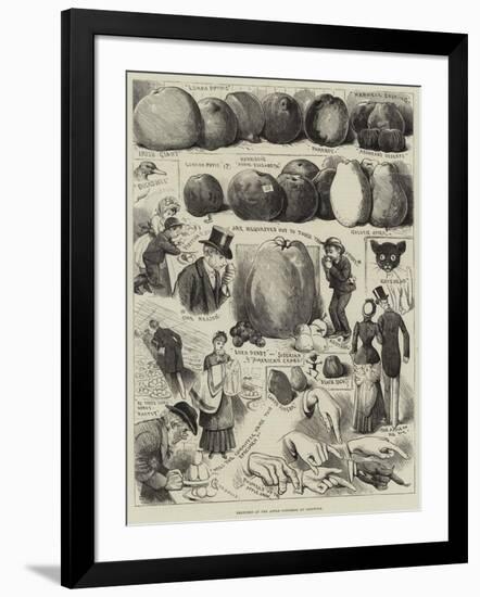 Sketches at the Apple Congress at Chiswick-Alfred Courbould-Framed Giclee Print