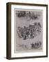 Sketches at the Automobile Show in the Old Deer Park, Richmond-Henry Marriott Paget-Framed Giclee Print