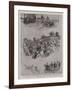 Sketches at the Automobile Show in the Old Deer Park, Richmond-Henry Marriott Paget-Framed Giclee Print