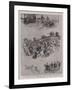 Sketches at the Automobile Show in the Old Deer Park, Richmond-Henry Marriott Paget-Framed Giclee Print