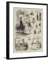 Sketches at the Ball Given to the Colonial and Indian Visitors at the Guildhall-Henry Stephen Ludlow-Framed Giclee Print