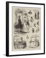 Sketches at the Ball Given to the Colonial and Indian Visitors at the Guildhall-Henry Stephen Ludlow-Framed Giclee Print