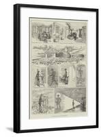 Sketches at the Ben Nevis Observatory-Alfred Courbould-Framed Giclee Print