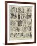 Sketches at the Birmingham Fat Cattle Show-Alfred Courbould-Framed Giclee Print