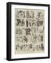 Sketches at the Birmingham Fat Cattle Show-Alfred Courbould-Framed Giclee Print