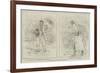 Sketches at the Boat-Race-Alfred Crowquill-Framed Giclee Print