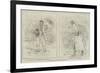 Sketches at the Boat-Race-Alfred Crowquill-Framed Giclee Print