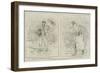 Sketches at the Boat-Race-Alfred Crowquill-Framed Giclee Print