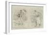 Sketches at the Boat-Race-Alfred Crowquill-Framed Giclee Print