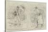 Sketches at the Boat-Race-Alfred Crowquill-Stretched Canvas