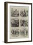 Sketches at the Brighton Theatre of War-null-Framed Giclee Print