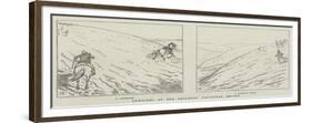 Sketches at the Brighton Volunteer Review-Alfred Crowquill-Framed Giclee Print