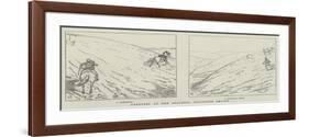Sketches at the Brighton Volunteer Review-Alfred Crowquill-Framed Giclee Print