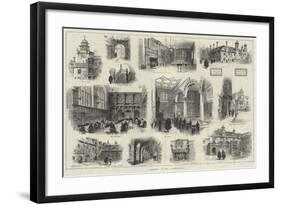 Sketches at the Charterhouse-Alfred Robert Quinton-Framed Giclee Print