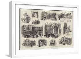 Sketches at the Charterhouse-Alfred Robert Quinton-Framed Giclee Print