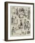 Sketches at the Crystal Palace Potato Show-Alfred Courbould-Framed Giclee Print