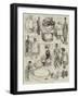 Sketches at the Crystal Palace Potato Show-Alfred Courbould-Framed Giclee Print