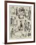 Sketches at the Crystal Palace Potato Show-Alfred Courbould-Framed Giclee Print